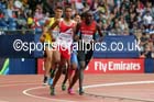 Ferguson Cheruiyot Rotich (Kenya) and Andrew Osagie (England) 800 metres heats at the Commonwealth Games, Glasgow. Photo: David T. Hewitson/Sports for All Pics